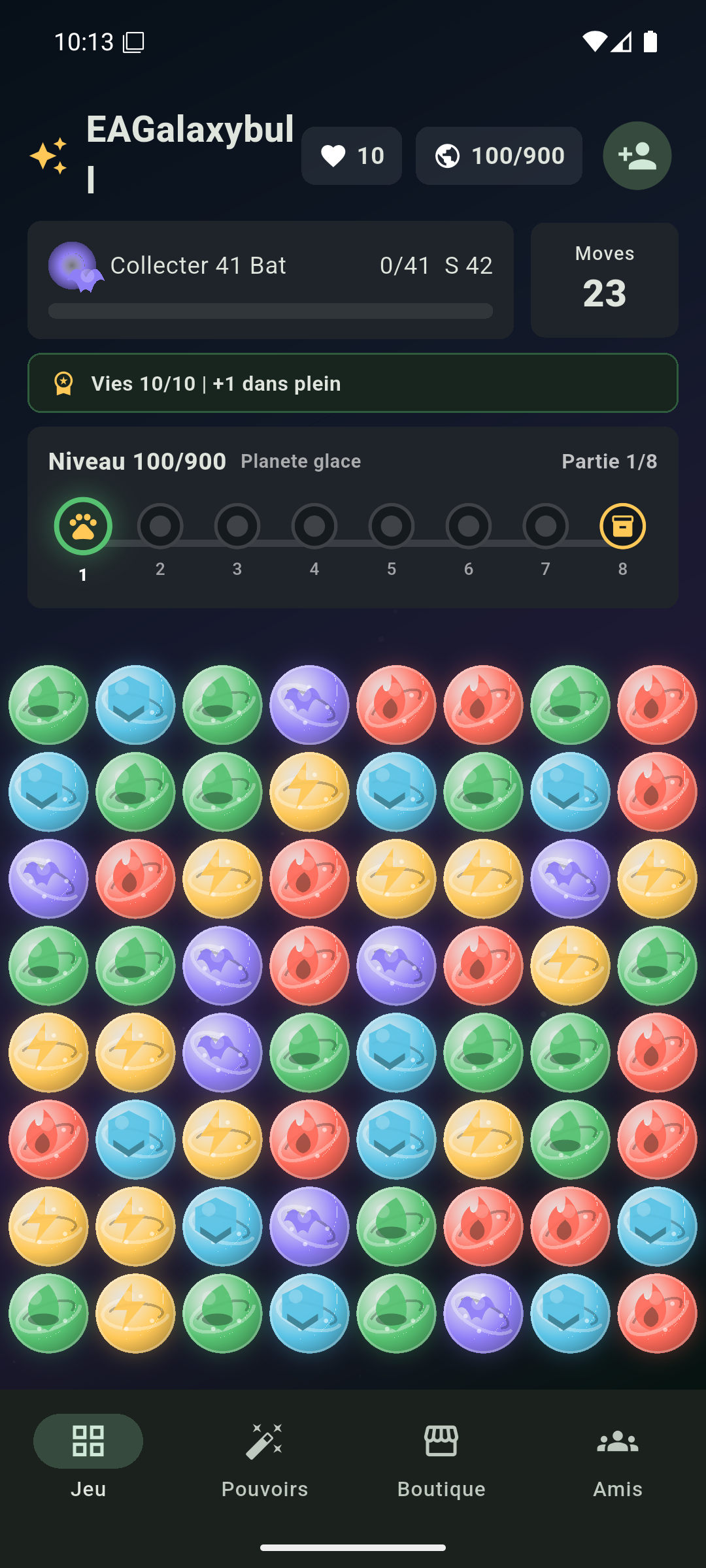 Plateau de jeu EAGalaxybull