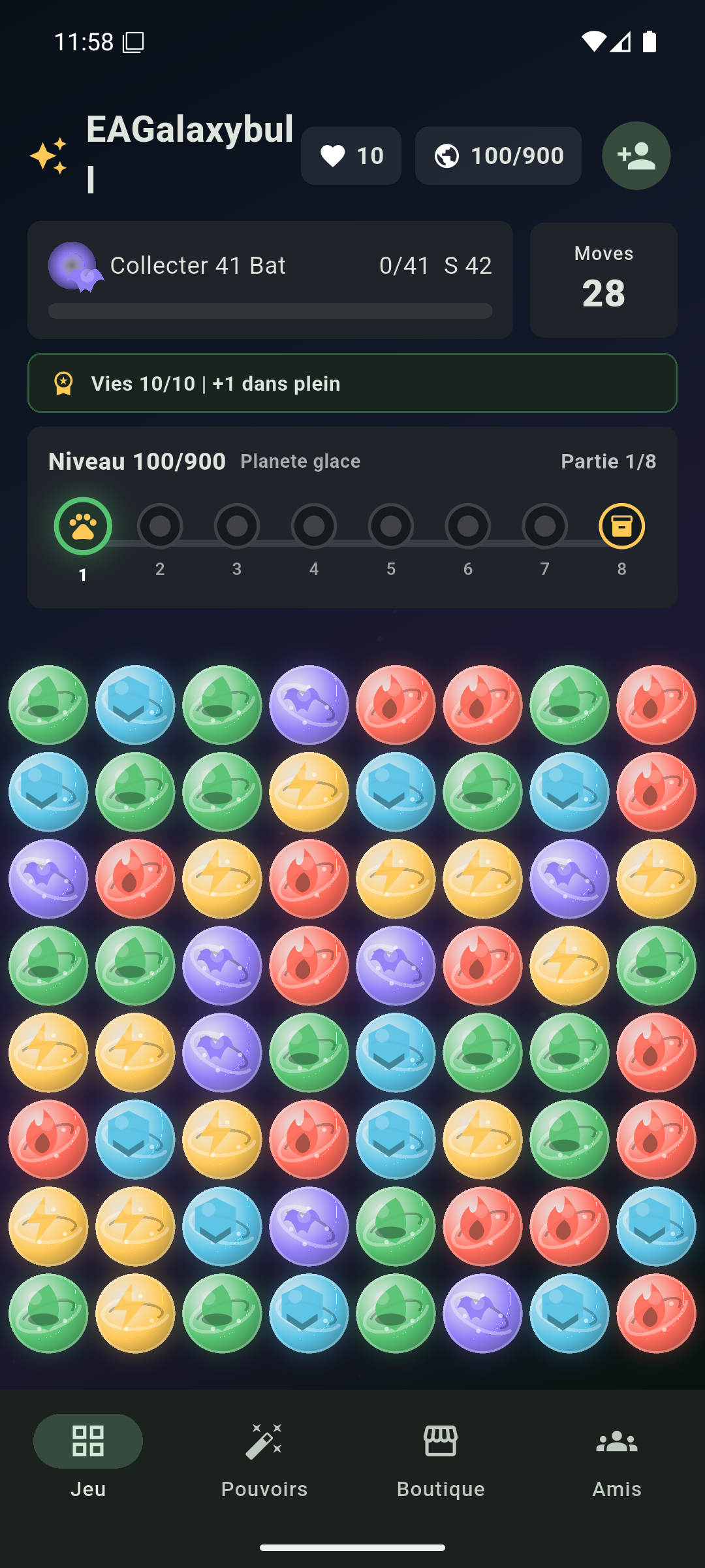 Capture du jeu EAGalaxybull