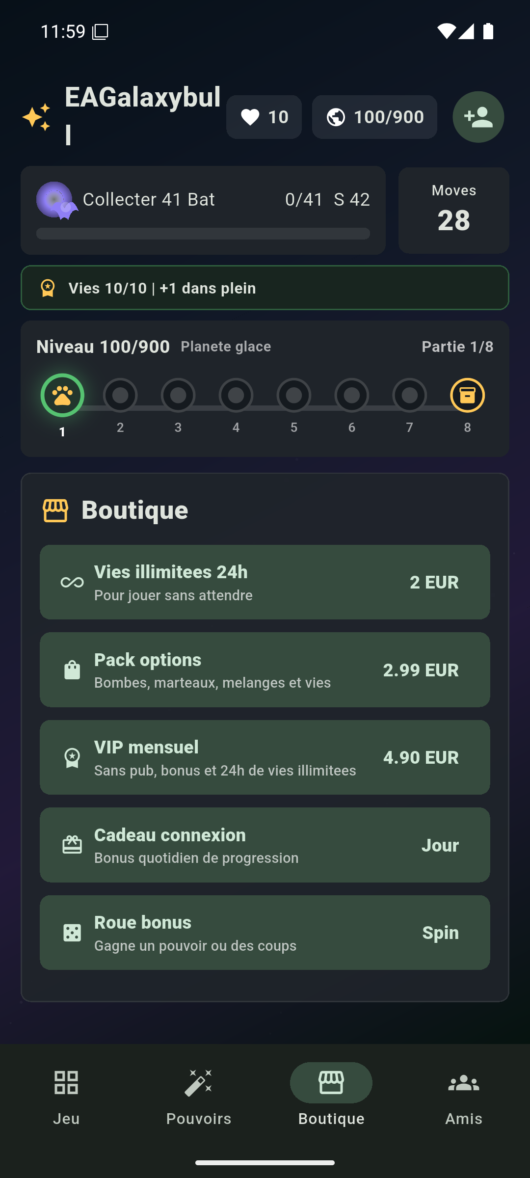 Boutique du jeu EAGalaxybull
